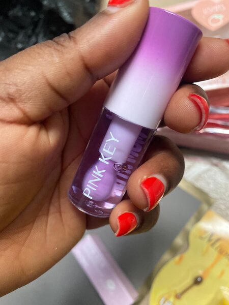 Pink Key Lip Gloss Volumisant