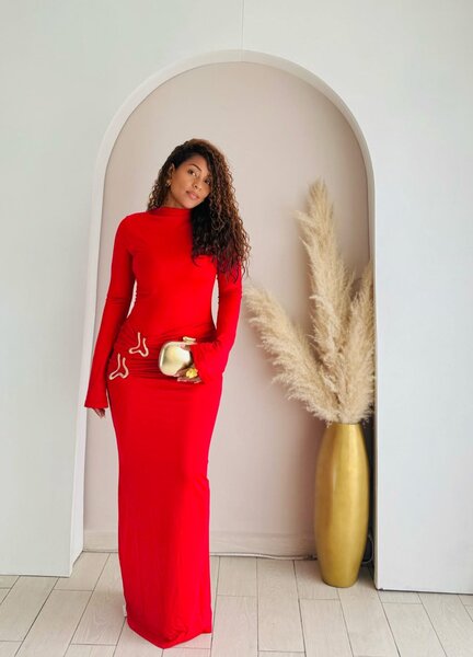 Robe longue élégante femme