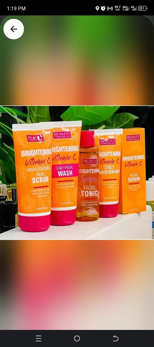 Beauty Formulas Skin care