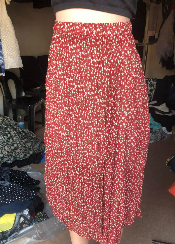 First grade silk skirt