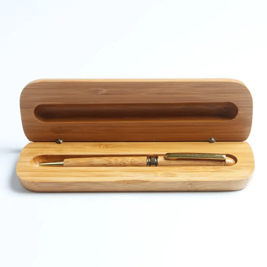Stylo en bambou personnalisé