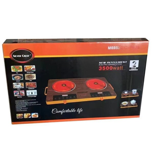 Silver crest Electric Induction Radiant Cooker-Double Plate