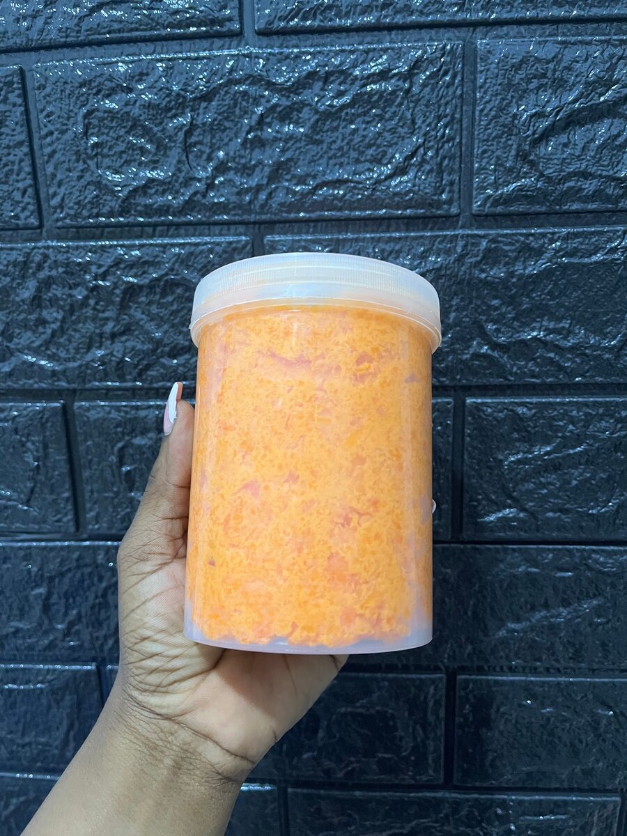 Exfoliant corporel à l'orange