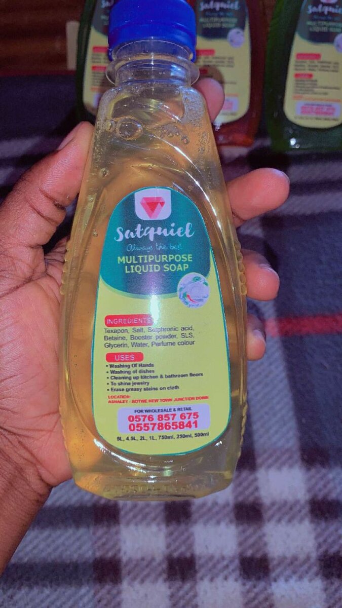 Multipurpose liquid soap