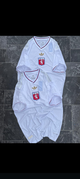 Maillot de football rétro blanc