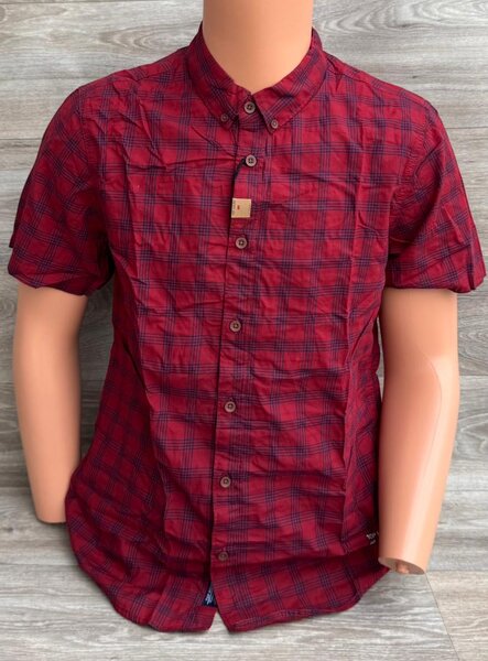 Chemise à carreaux homme