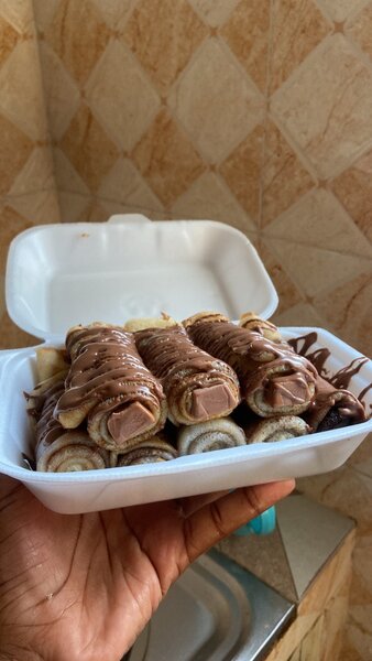 Crêpes au kinder