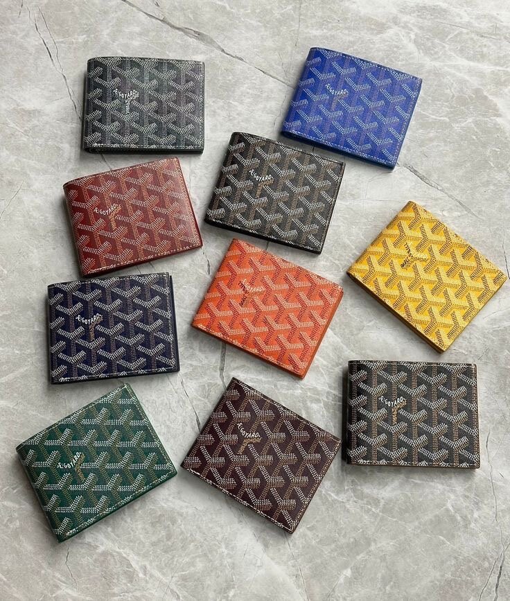 Portefeuille en cuir élégant