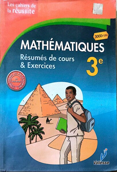 Manuel Mathématiques 3e