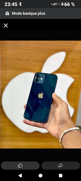 iPhone 12 Bleu Minuit