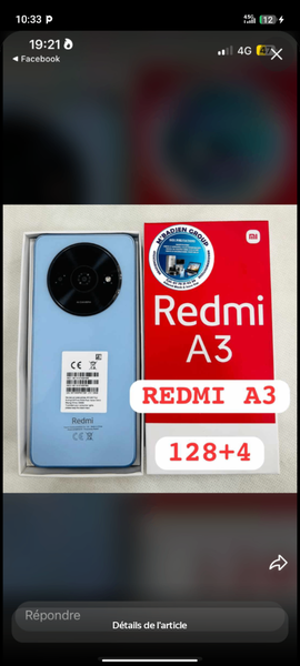 Smartphone Redmi A3 128GB