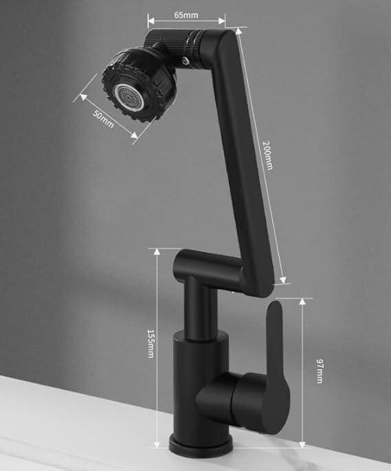 Adjustable angle Multiple outlet mode faucet Kitchen faucets