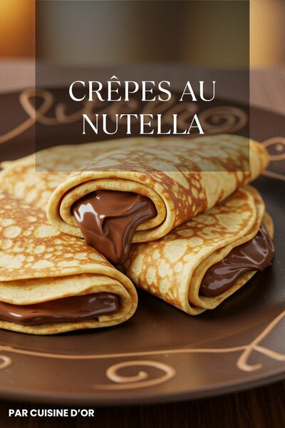 Crêpes au Nutella délicieuses
