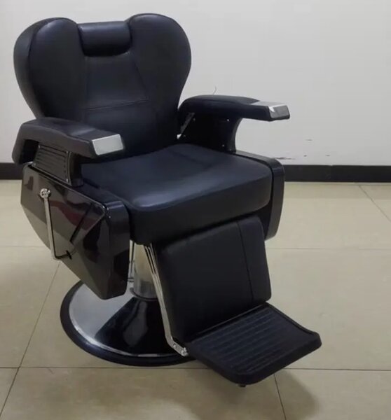 Chaise de barbier noir