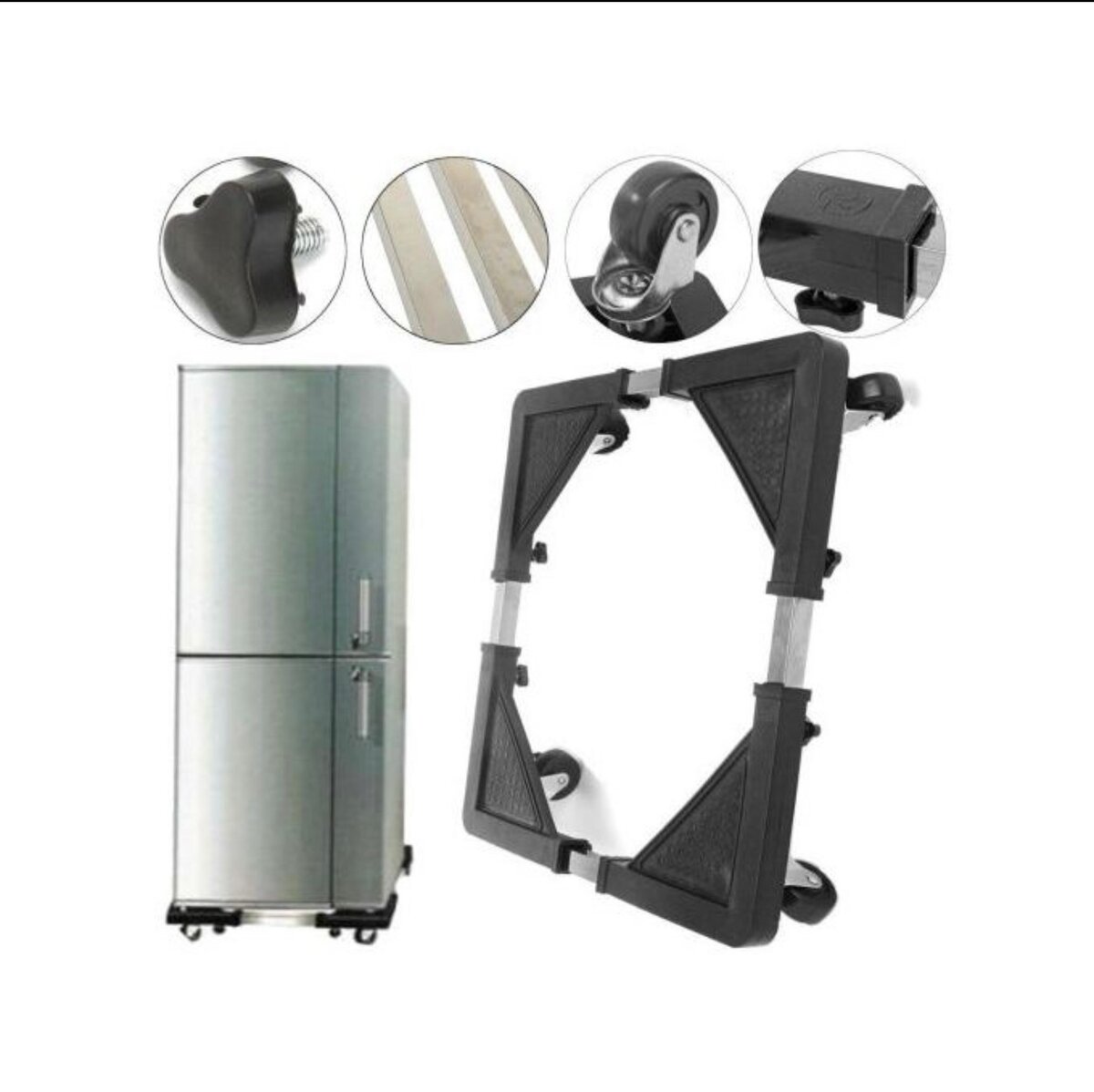 Base Support Pour Frigo Réfrigérateur Machine à Laver