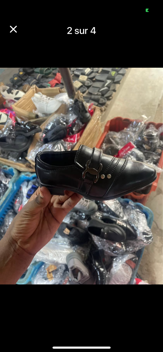 Chaussures en cuir élégantes