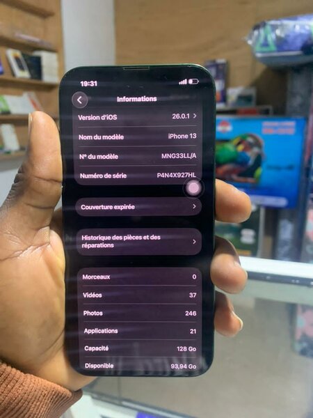 iPhone 13 Vert 128Go
