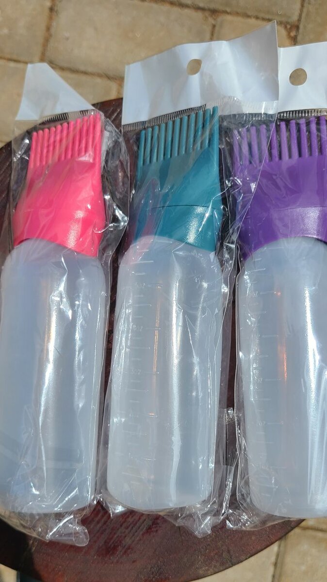 Hair oil applicators