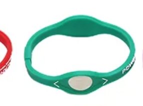 Blue & Malti Colours Power Balance Silicone Band Unisex