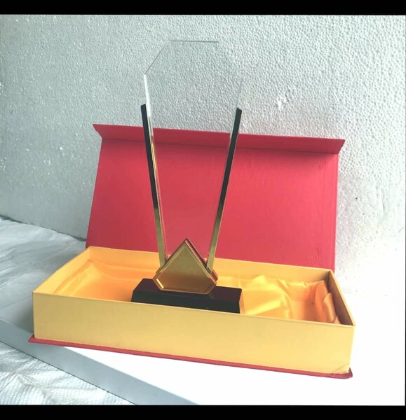 Crystal Award plaque