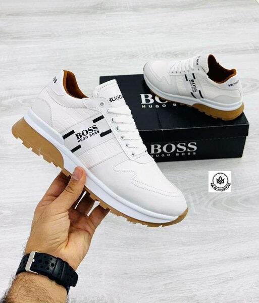 Baskets Hugo Boss Homme Blanches