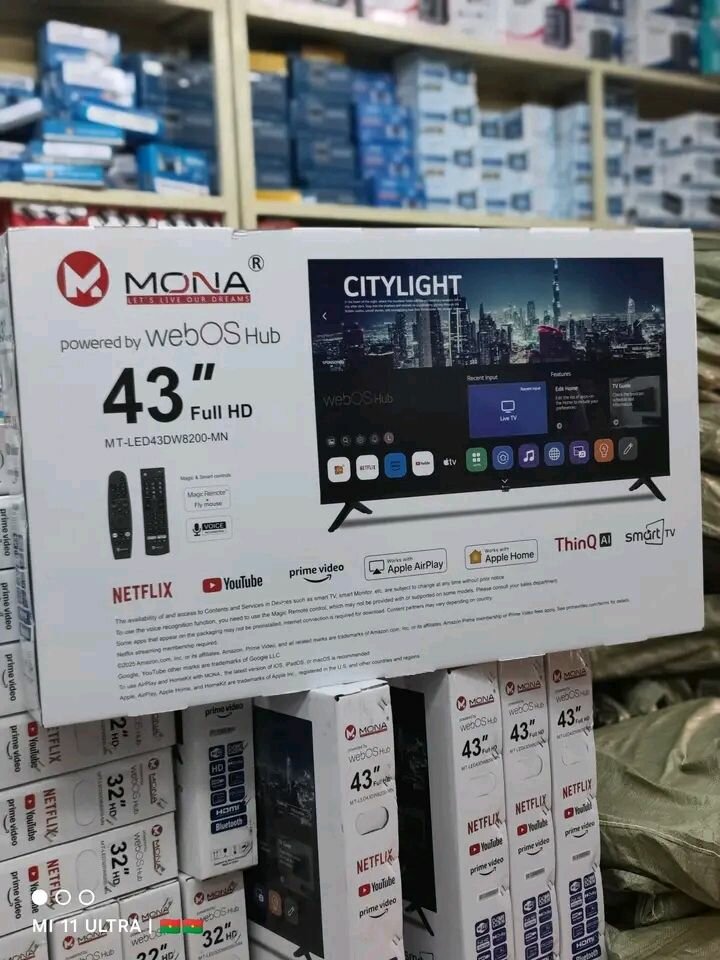 Télévision Mona 43" Full HD