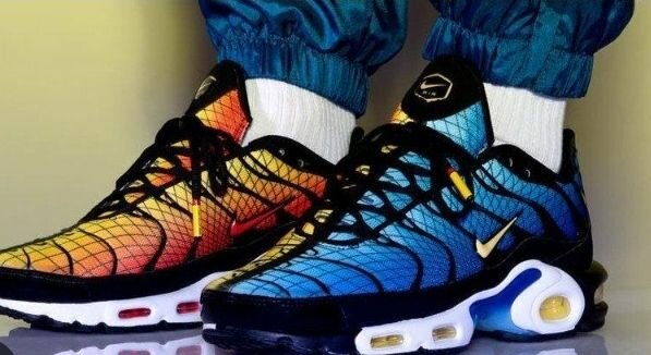 Sneakers multicolores tendance