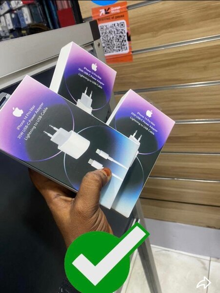 Chargeur USB C Lighting