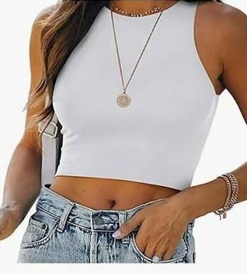 Top court femme élégant