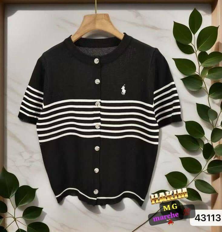 Pull marin col marin femme