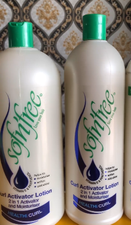 Sof n’free curl activator lotion.  ✅750L
