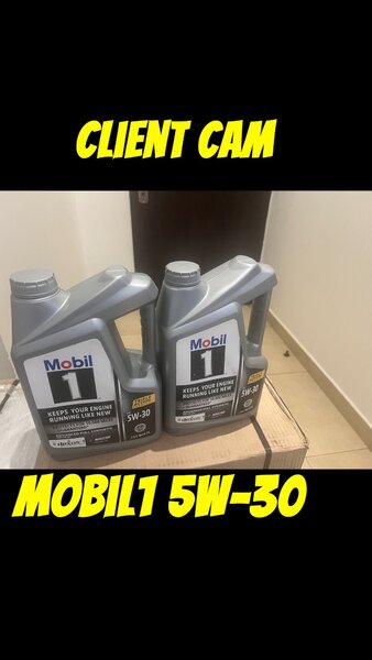 Mobil 1 Genuine engine oils 5quartz (4.7litres)