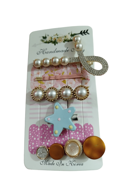 Fancy Hair Pins Card