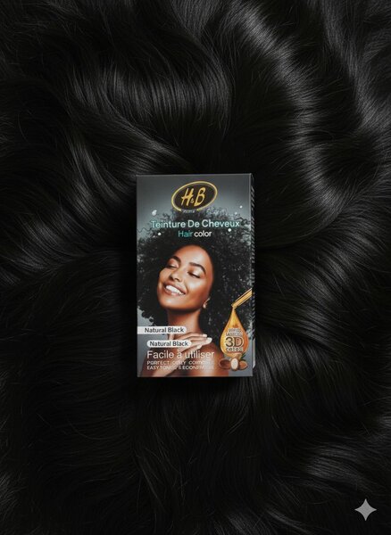 H&B Coloration Cheveux Noir