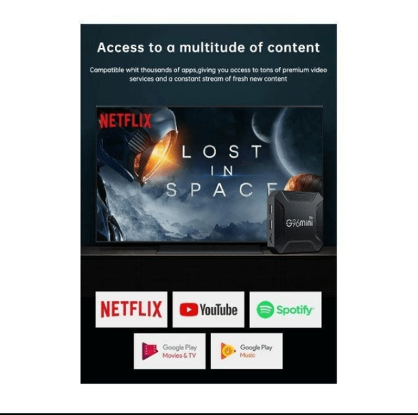 Boîtier TV Android G96 Mini 5G