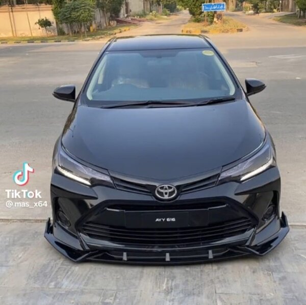 Car Front Bumper Splitter ABS Plastic - Spike Special - 3Pcs