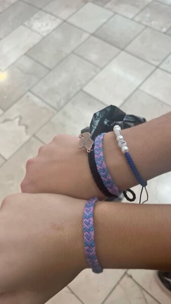 Bracelets tressés bohèmes