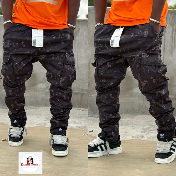 Pantalon Cargo Homme Streetwear
