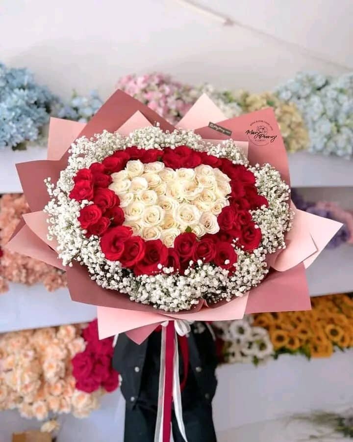 Bouquet de roses rouges