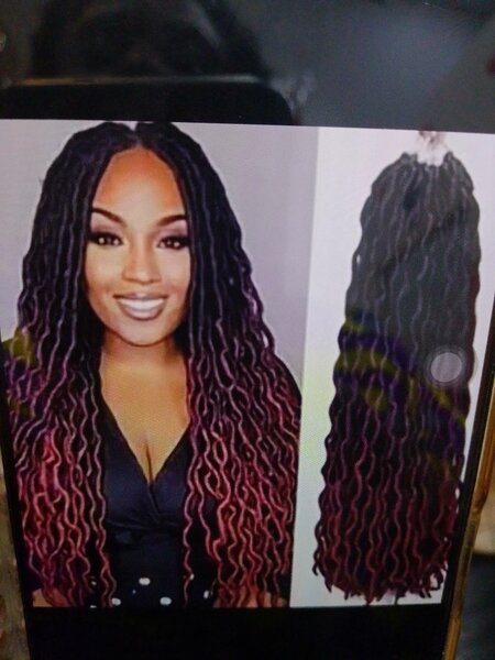 Extensions de cheveux tressés