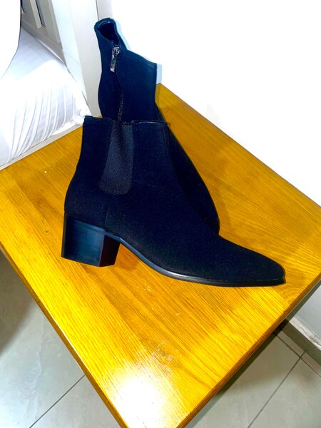 Bottines Noir Élégantes Homme