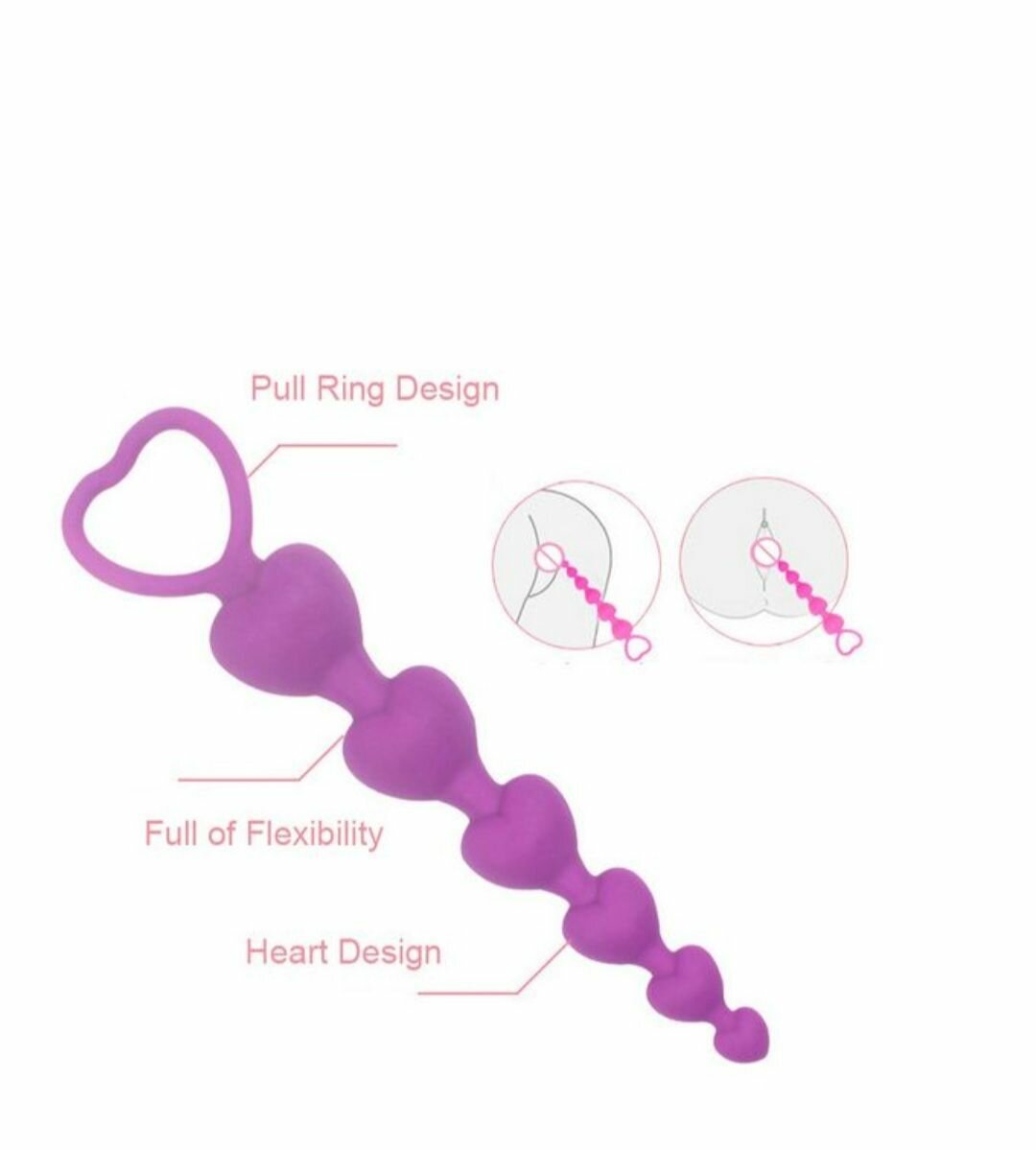 Perles Anales en Silicone