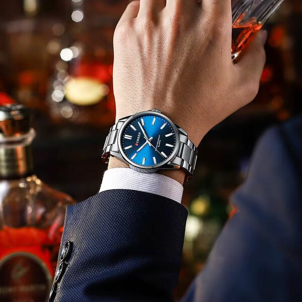 Montre Homme Élégante Acier