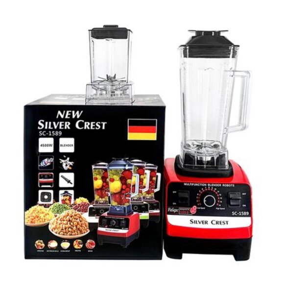 Silver Crest 2.0L Heavy Duty Commercial Blender With Grindre