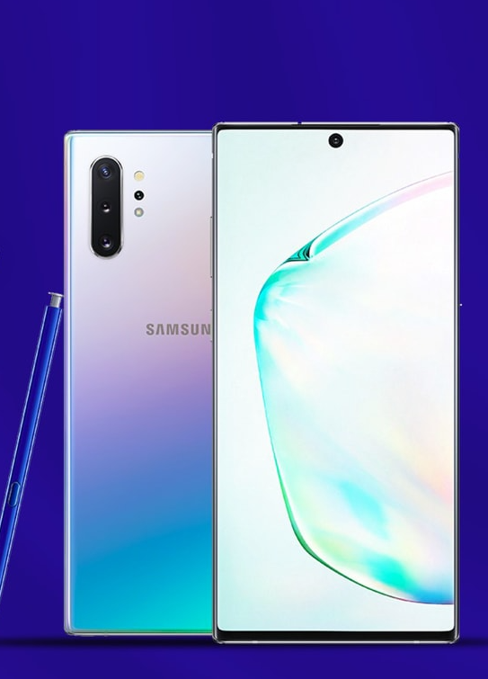 Samsung Galaxy Note 10 Plus Smartphone with S Pen , Triple Camera, Gradient Color,256GB
