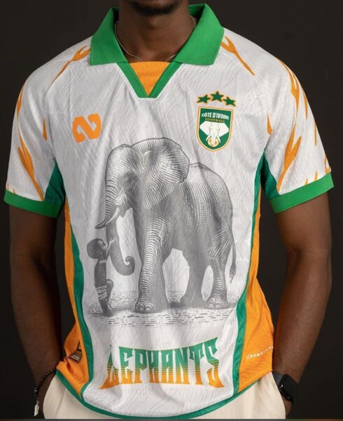 Maillot de Foot Éléphants