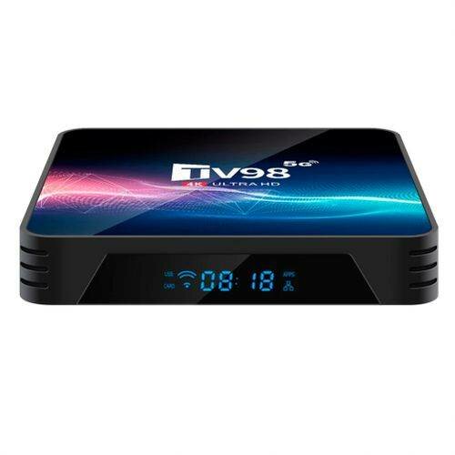 TV Box Boîtier Tv Tv98 Android12.1 Quad-Core - 2/16Go -Smart