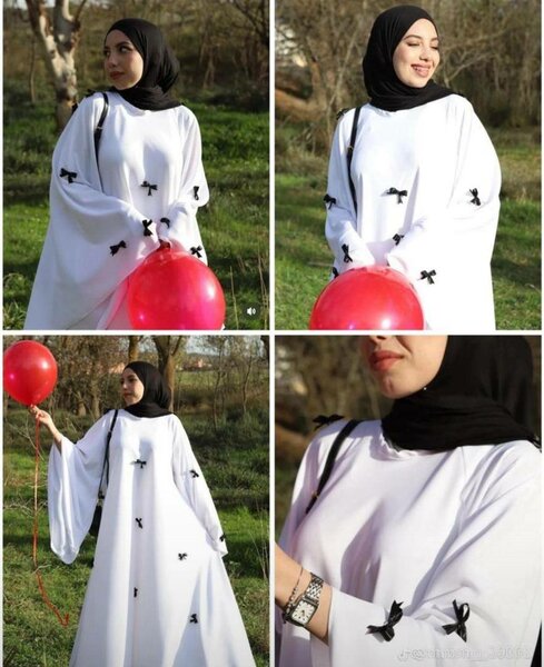 Robe élégante avec broderie