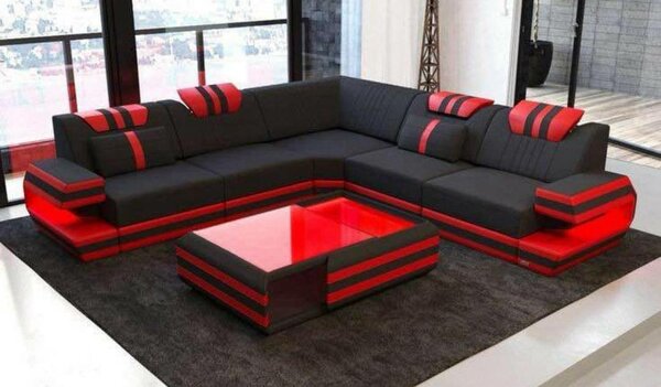 Canapé d'angle moderne