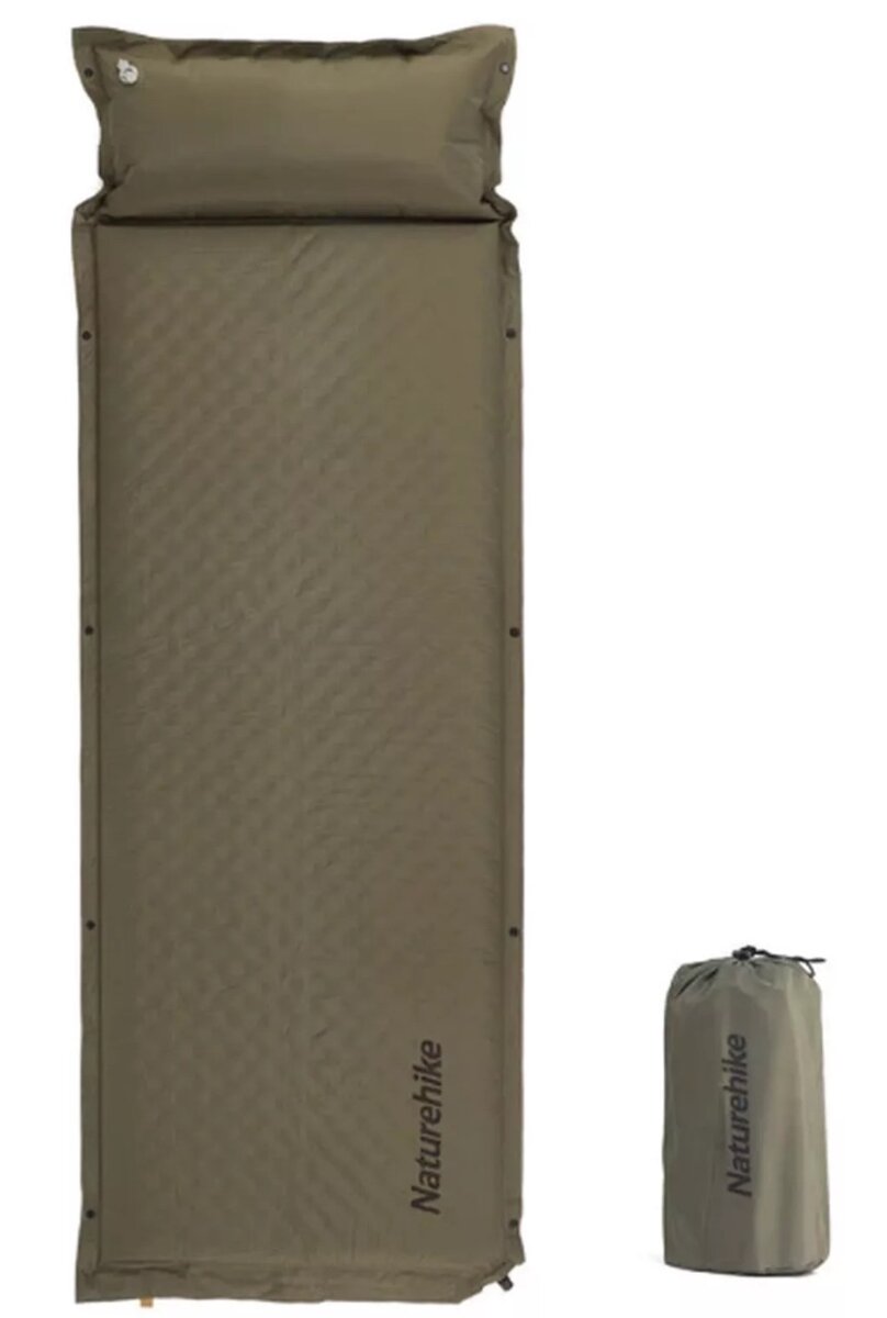 Самонадувающийся коврик naturehike